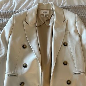 Ba&ash Cesar blazer in off white / cream